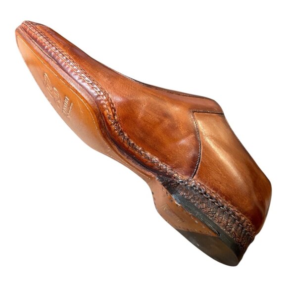 ZENOBI GOODYEAR WELT SADDLE OXFORDS ITALIAN MENS DRESS SHOES NEW EU 42 main image 12